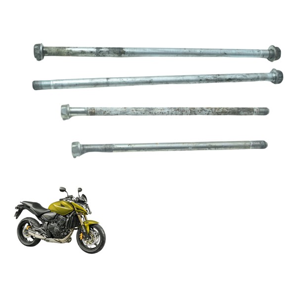 Jogo Parafuso Suporte Motor Honda Cb 600f Hornet 08-11 Orig