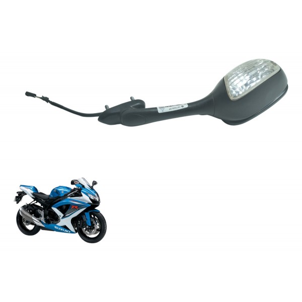 Espelho Direito C/ Pisca Suzuki Gsx-r 750 Srad 10-13 Orig