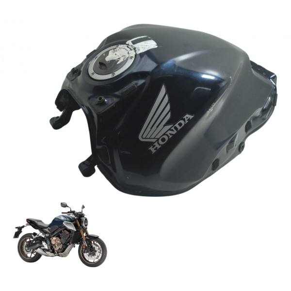 Tanque C/ Detalhe Honda Cb 650r 2022 Original