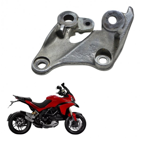 Suporte Pedal Descanso Ducati Multistrada 1200 S 10-14 Orig