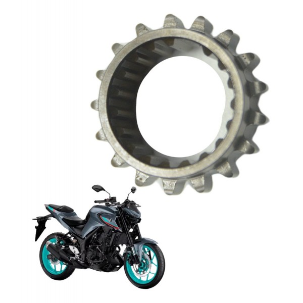 Engrenagem Inferior Do Comando Yamaha Mt 03 20-24 Original