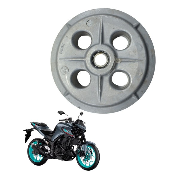 Plato C/ Detalhes Yamaha Mt 03 20-24 Original