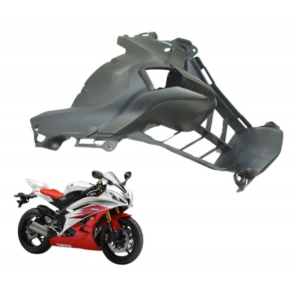 Acabamento Carenagem Frontal Farol Yamaha Yzf R6 06-12 Orig