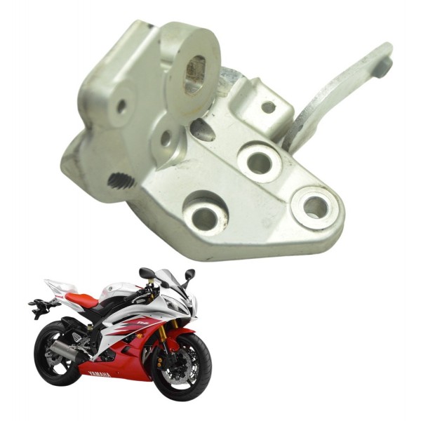 Suporte Pedal Descanso Lateral Yamaha Yzf R6 06-12 Original