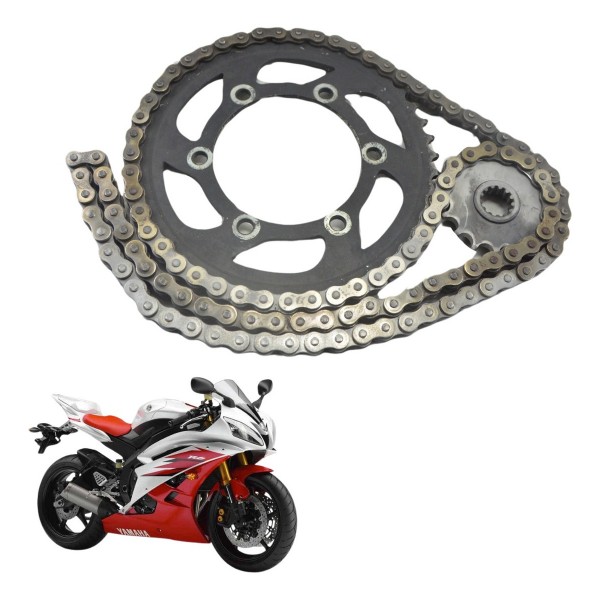 Kit Relação Yamaha Yzf R6 06-12 Original