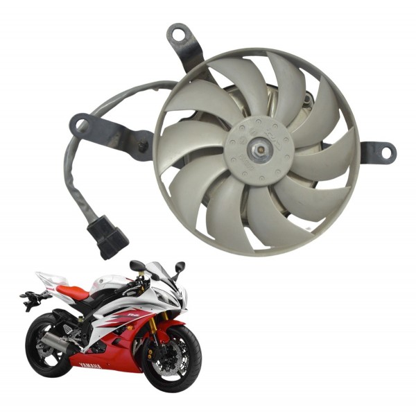 Ventoinha Radiador Direita Yamaha Yzf R6 06-12 Original