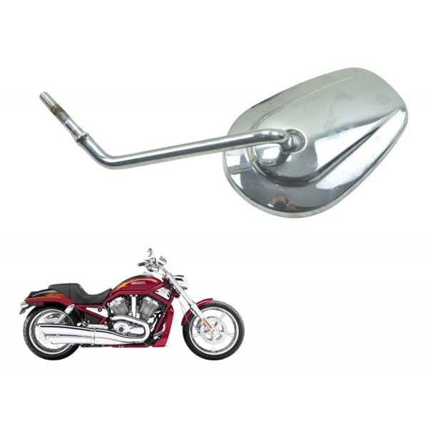 Espelho Dir C/ Folga Haste Harley V-rod 1130 03-06 Original