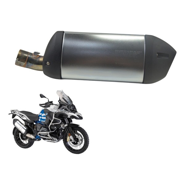 Ponteira Escape C/ Detalhes Bmw R1200 R 1200 Gs Adv 13-19