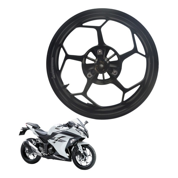 Roda Traseira Kawasaki Ninja 300 13-18 Original