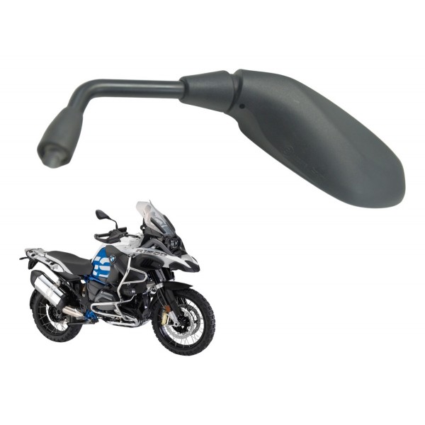 Espelho Esquerdo C/ Detalhes Bmw R1200 R 1200 Gs Adv 13-19