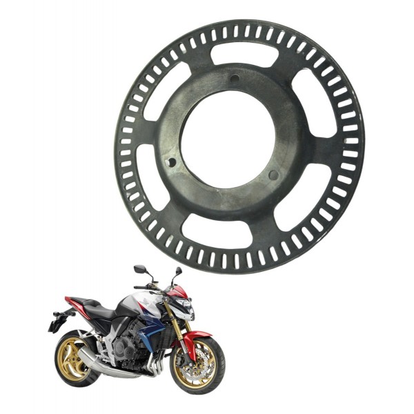 Roda Fônica Traseira C/ Detalhes Honda Cb 1000 R 11-16 Orig