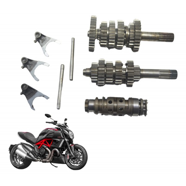 Caixa Marcha Completa Ducati Diavel 11-14 Original