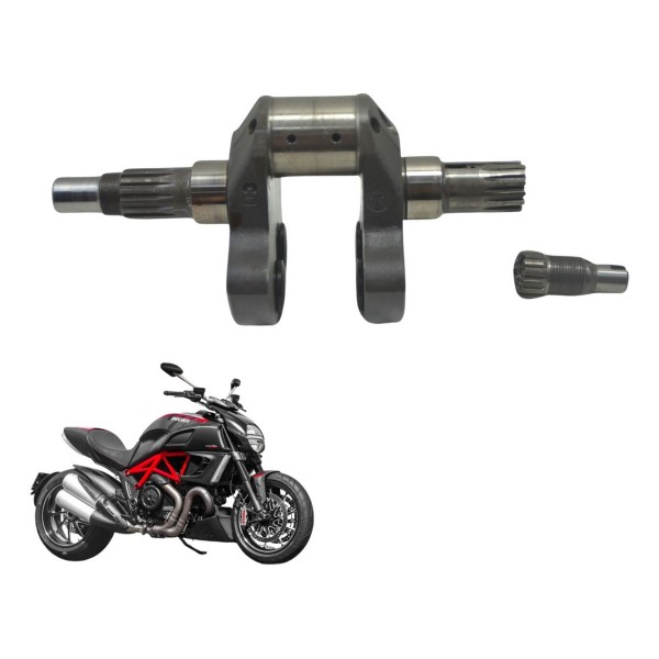 Virabrequim C/ Avaria Ducati Diavel 11-14 Original