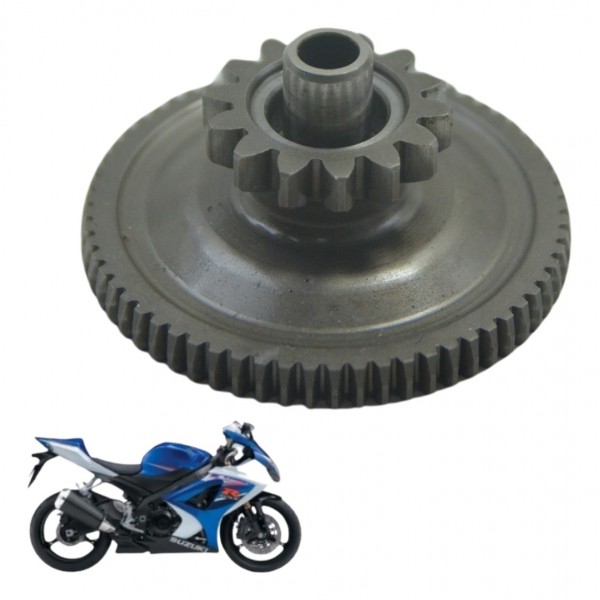 Engrenagem Redução Partida Suzuki Gsx-r 750 Srad 07-16 Orig