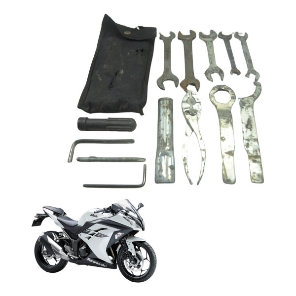 Kit Ferramenta C/ Detalhes Kawasaki Ninja 300 13-18 Original