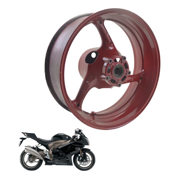 Roda Traseira Suzuki Gsx-r Srad 1000 11-16 Original