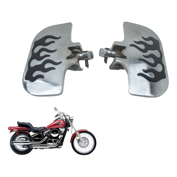 Par Pedaleira Plataforma Tras Kawasaki Vulcan Vn 800 95-05