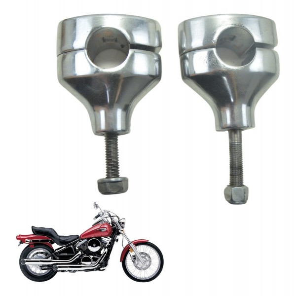 Par Riser Guidão Kawasaki Vulcan Vn 800 95-05 Original