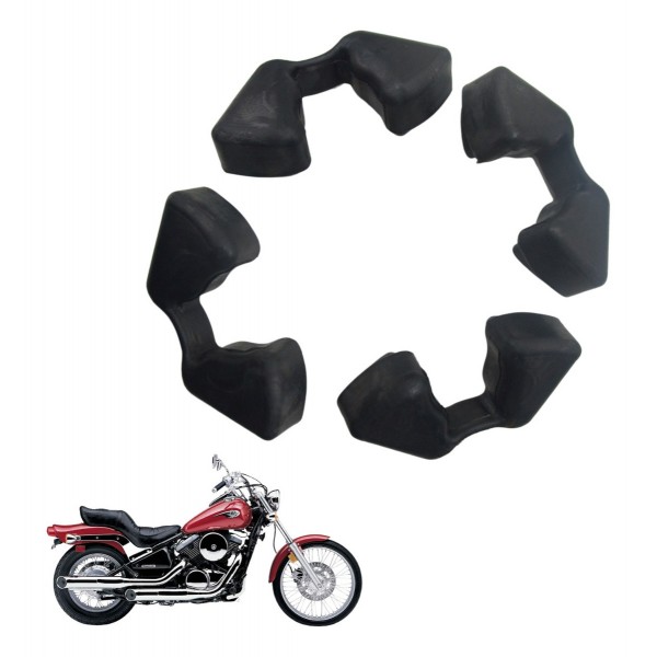 Coxim Cubo Coroa Kawasaki Vulcan Vn 800 95-05 Original