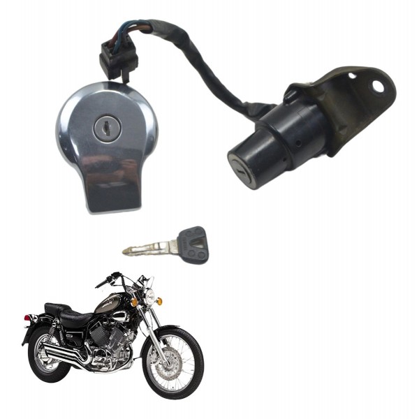 Kit Chave Ignição Yamaha Virago Xv 535 94-02 Original