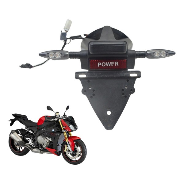 Suporte Placa Completo Bmw S 1000 R 14-17 Original