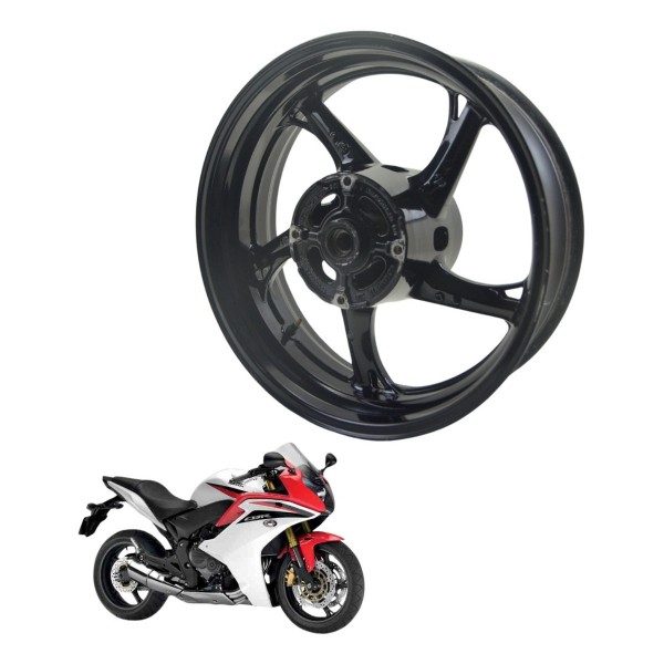 Roda Traseira S/ Abs Honda Cbr 600f 12-14 Original