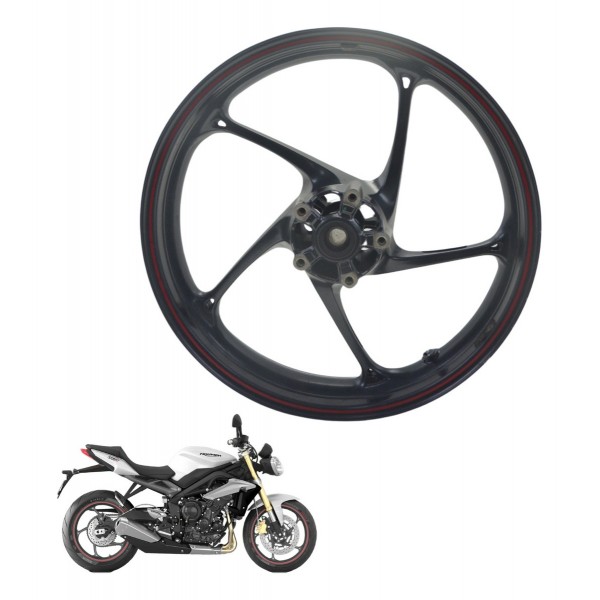 Roda Dianteira Triumph Street Triple 675 13-16 Original