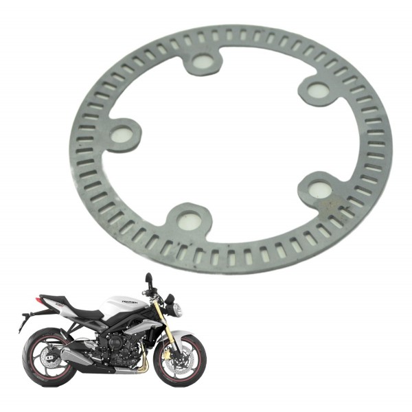 Roda Fônica Dianteira Triumph Street Triple 675 13-16 Orig