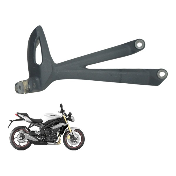 Bacalhau Traseiro Dir Triumph Street Triple 675 13-16 Orig