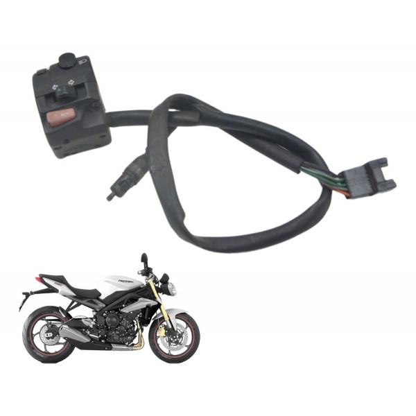 Chave Punho Luz Triumph Street Triple 675 13-16 Original