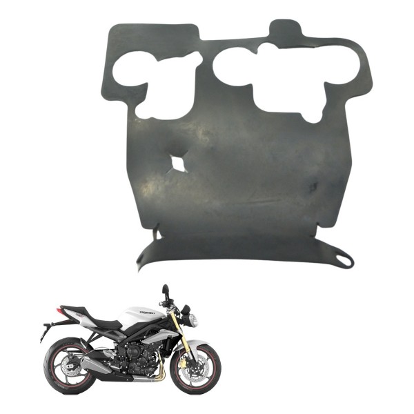 Borracha Acabamento Motor Triumph Street Triple 675 13-16