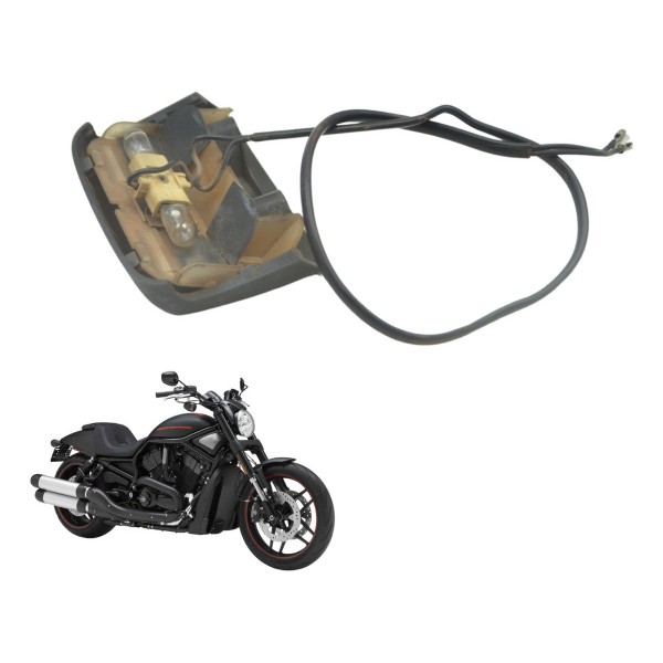 Luz De Placa S/ Lente Harley Night Rod 12-16 Original