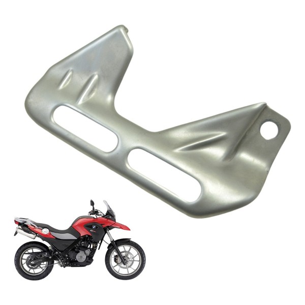 Acabamento Pedaleira Traseira Bmw G 650 Gs 05-11 Original