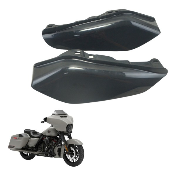 Par Defletor Ar/ Calor Motor Harley Street Glide Cvo 2020