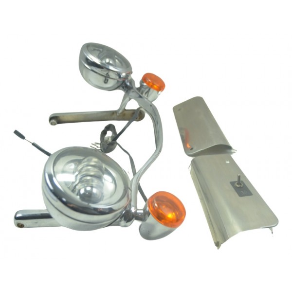 Farol Auxiliar Completo Harley Softail Original