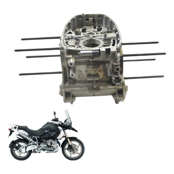 Bloco Carcaça Motor C/ Solda Bmw R1200 R 1200 Gs Adv 08-12