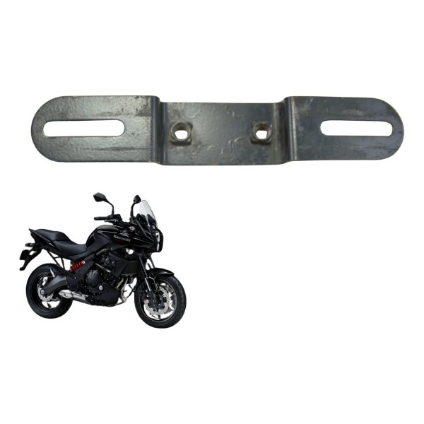 Suporte Placa Kawasaki Versys 650 10-14 Original