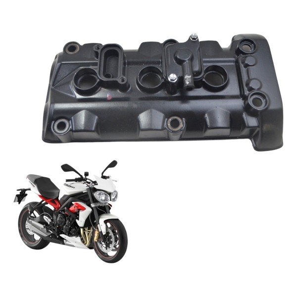 Tampa Cabeçote Triumph Street Triple 675 13-16 Original