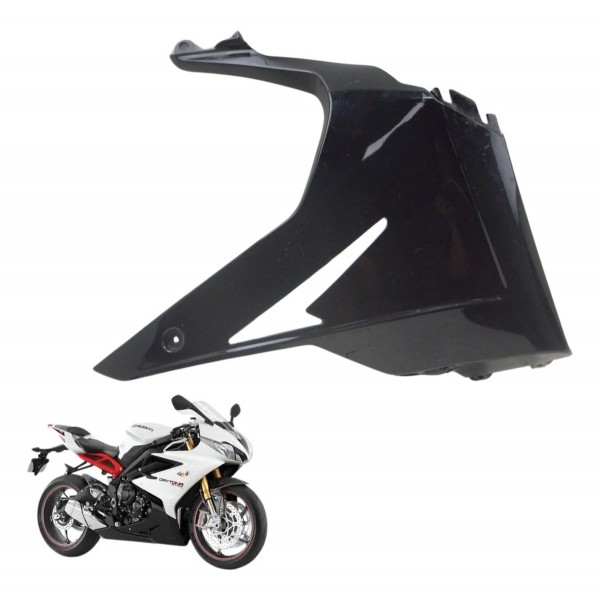 Spoiler Direito C/avaria Triumph Daytona 675r 13-16 Original