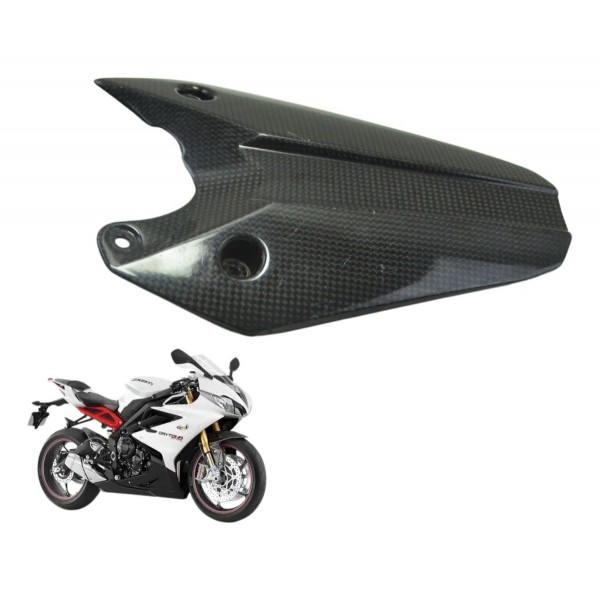 Paralama Traseiro Carbono Balança Triumph Daytona 675r 13-16