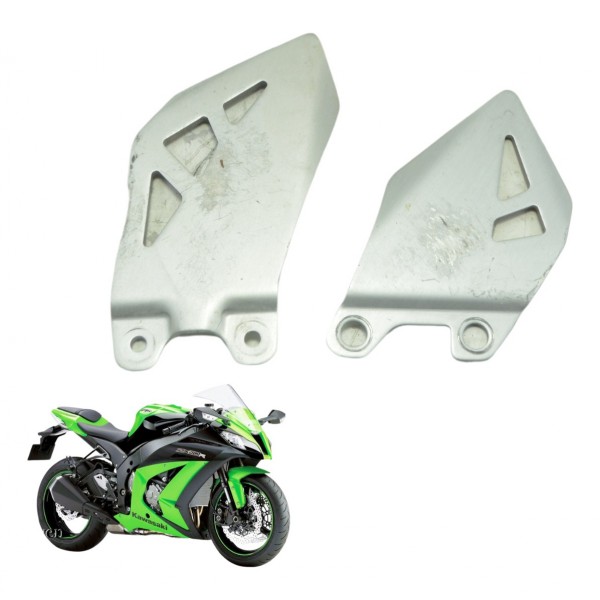 Par Protetor Calcanhar Kawasaki Zx 10r 10-15 Original