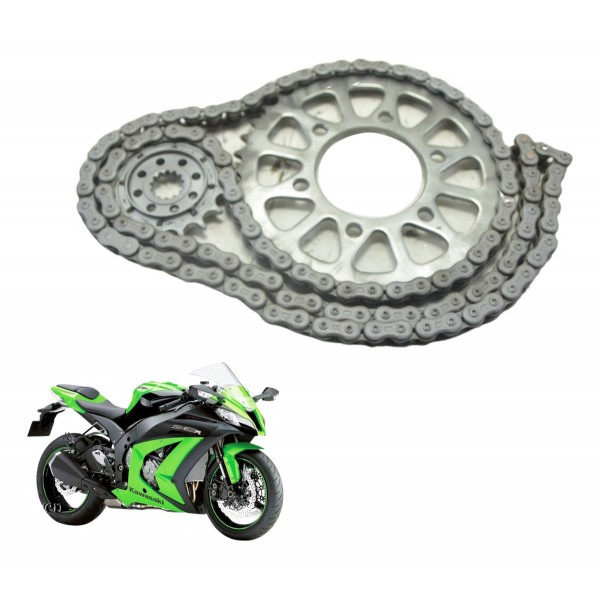 Kit Relação Kawasaki Zx 10r 10-15