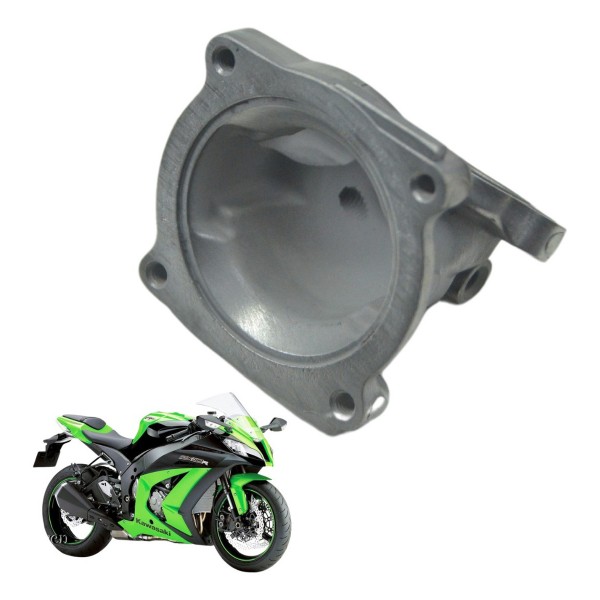 Carcaça Válvula Termostática Kawasaki Zx 10r 10-15 Original