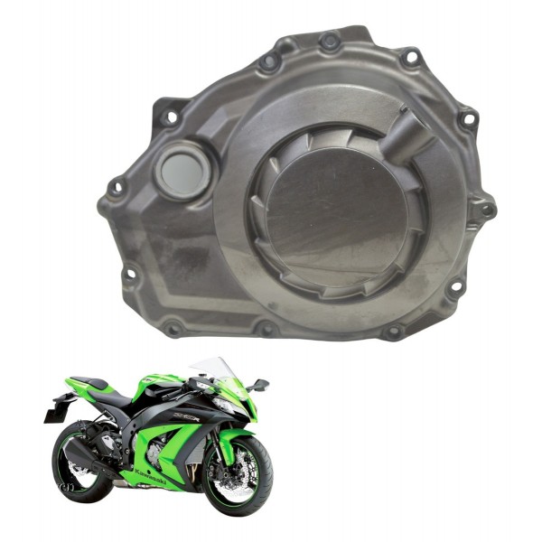 Tampa Embreagem Motor Direito Kawasaki Zx 10r 10-15 Orig