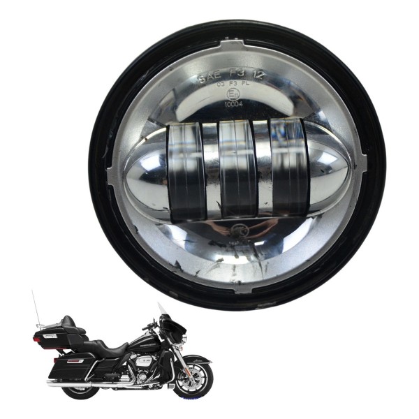 Farol Auxiliar C/ Avaria Harley Electra Glide Touring 17-19