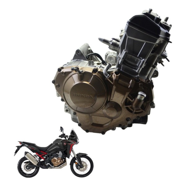 Motor Completo Nfe Base Troca Honda Crf 1100l África Twin