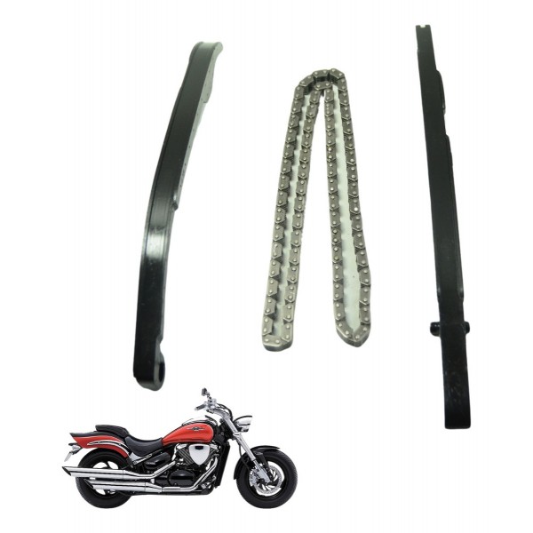 Kit Guia Tensor Corrente Comand Suzuki Boulevard M 800 05-11