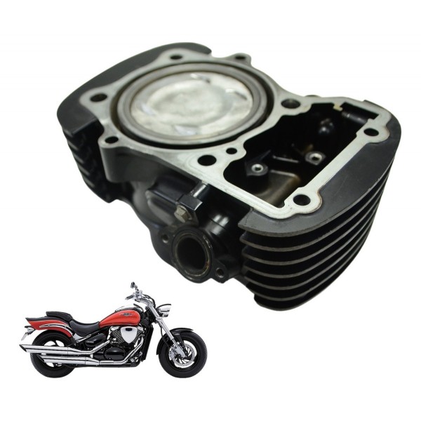 Cilindro Pistão Anéis Tras Suzuki Boulevard M 800 05-11 Orig