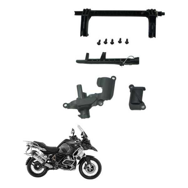 Jogo Suporte Trava Banco Bmw R1250 R 1250 Adv 19-24 Original