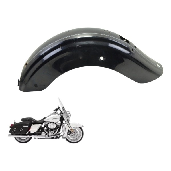 Paralama Tras C/ Detalhes Harley Road King Touring 2013 Orig